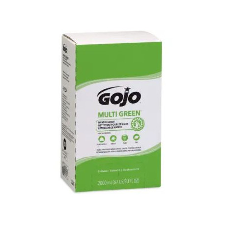 GOJO 7265-04 MULTI GREEN Hand Cleaner - 2000 mL, 4 Pack