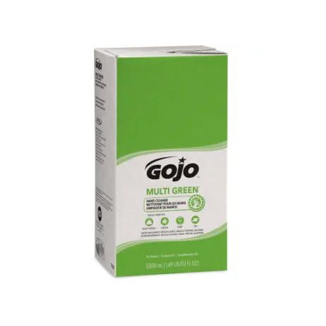 GOJO 7565-02 MULTI GREEN Hand Cleaner 5000 mL, 2 Pack
