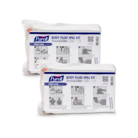 GOJO PURELL 3841-02-RFL Body Fluid Spill Kit Clam Shell Refill, 2 Pack