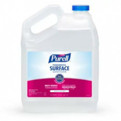 GOJO PURELL 4341-04 Foodservice Surface Sanitizer Spray- 1 Gallon refills, 4 Pack
