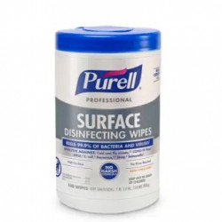 GOJO PURELL 9342-06 Professional Surface Disinfecting Wipes - 6 Pack