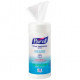 GOJO PURELL 9030-12 Hand Sanitizing Wipes Alcohol Formula 80 Count Canister