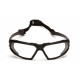 Pyramex SBB50 Highlander Safety Glasses w/Black Frame