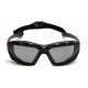 Pyramex SBG50 Highlander Plus Safety Glasses w/Black & Gray Frame