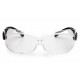Pyramex S75 OTS XL Safety Glasses w/Black Temples