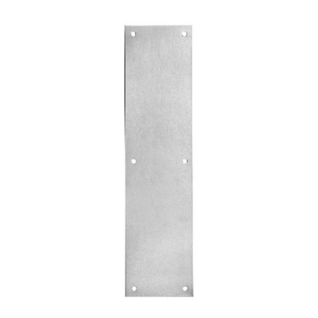 Rockwood 71F Square Corners Push Plate .062" Thick-8" x 16" Plate