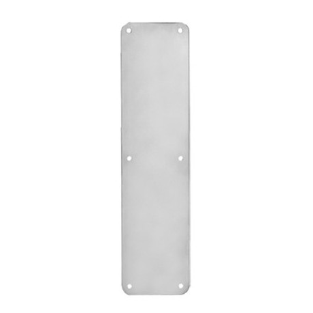 Rockwood 71RCF Round Corners Push Plate .062" Thick-8" x 16" Plate