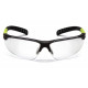 Pyramex SGL101 Sitecore Safety Glasses w/Gray & Lime Temples