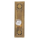 Brass Accents A04-P720 Nantucket Push and Pull Plate - Exterior 3-3/4" x 13-7/8"
