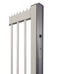 Locinox N-LINE-S-MAG Profile For Sliding Gates To Combine w/ MAGUNIT