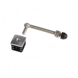 Locinox GBM12-DP Stainless Steel J-Bolt w/ Aluminum Plugs