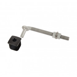 Locinox GBM16 Stainless Steel J-Bolt w/ Polyamide Plugs