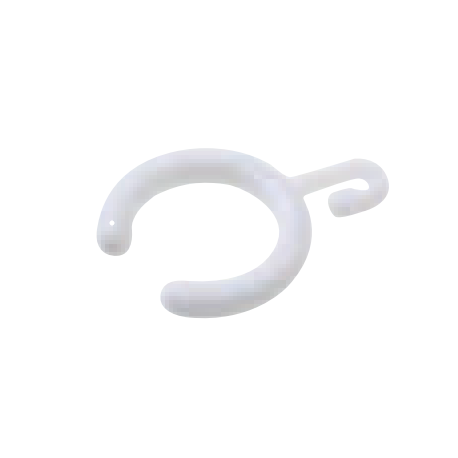 Ponte Giulio Y87JSS03N4 Shower Curtain Ring, Semi-Open