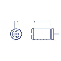 Mul-T-Lock KIDFA4 Deadbolt Replacement Cylinder For Falcon/Weiser Single DB (4 Chamber)