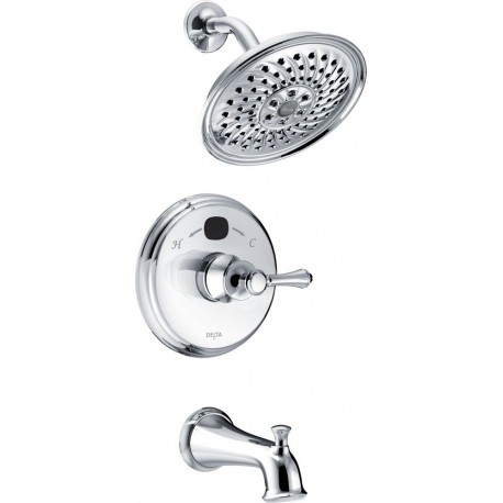 Delta T14400-T2O DELTA-T14400-PNT2O Traditional Temp2O TubShower Collections