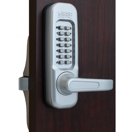 Lockey 115-P Mechanical Keyless Heavy Duty Lever Panic Trim