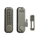 Lockey 2500 Mechanical Keyless Hook Bolt Sliding Door Lock