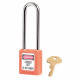 Master Lock 410 Lightweight Thermoplastic Padlock, Zenex Key Retaining