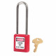 Master Lock 410 Lightweight Thermoplastic Padlock, Zenex Key Retaining