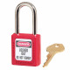 Master Lock 410 Lightweight Thermoplastic Padlock, Zenex Key Retaining