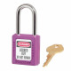 Master Lock 410 Lightweight Thermoplastic Padlock, Zenex Key Retaining