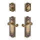 Grandeur Parthenon Plate w/ Newport Lever & Matching Deadbolt