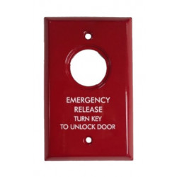 SDC CB70 Emergency Access Communicating Bathroom Control, Finish - Red