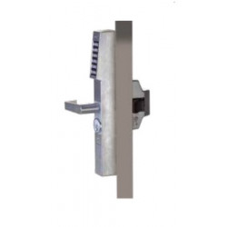 Alarm Lock DL1300ET/26D Trilogy Narrow Stile Exit Lock, Satin Chrome