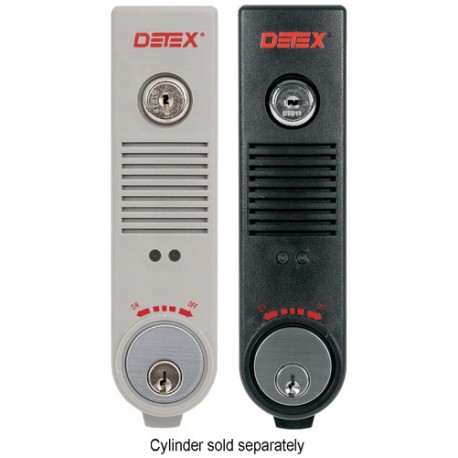 Detex EAX-300 EAX-300W BK 102651-1 KS Battery Powered Door Prop Alarm
