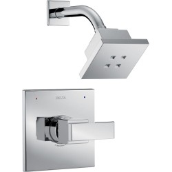 Delta T14267-H2O Monitor 14 Series Shower Only Trim with H2Okinetic Shower Head Ara™