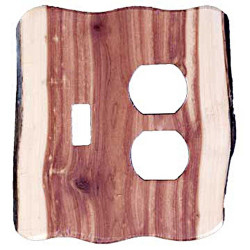 Sierra 6826 Rustic Toggle / Duplex Unfinished - Juniper