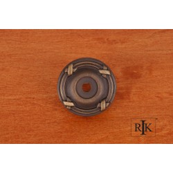 RKI BP 487 Line & Cross Knob Backplate