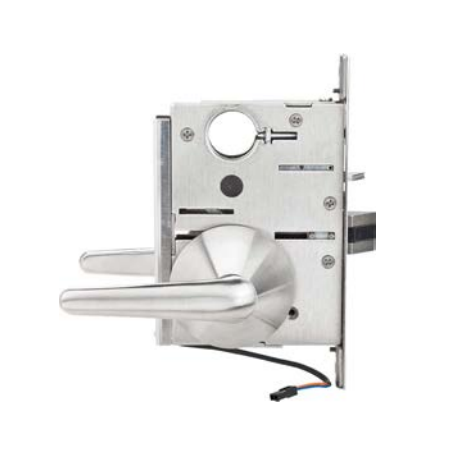 Best SPSL Electrified Mortise Patient Safety Lever, Satin Stainless Steel