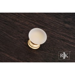 RKI CK 2G Smoked Glass Round Knob