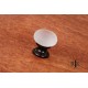RKI CK 2G Smoked Glass Round Knob