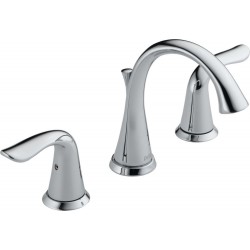 Delta 3538-MPU-DST Two Handle Widespread Lavatory Faucet Lahara®