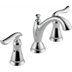Delta 3594-MPU-DST Two Handle Widespread Lavatory Faucet Linden™