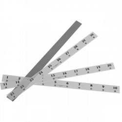 Lund 530-C Numbered or Blank Labels for Four Drawer Key Cabinets