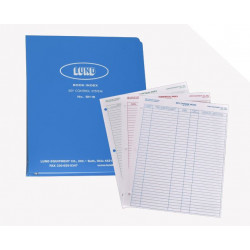Lund Index Book with Vinyl Cover,