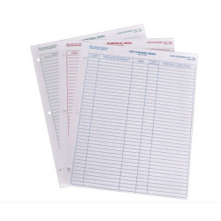 Lund Cross Index Cards, Numerical