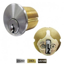 Cal-Royal AMORTCYL114 / 118  6-Pin SCHLAGE Mortise Cylinder with ADAMS RITE Cam