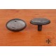 RKI CK 712 Distressed Oval Knob with Ring Edge