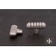 RKI CK 71 Distressed Ribbed Knob