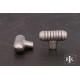 RKI CK 71 Distressed Ribbed Knob