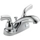 Delta B2510LF-PPU Two Handle Centerset Lavatory Faucet in Chrome Foundations®
