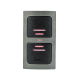 ZKTeco KR500M Mullion Mount 13.56MHz Prox Card Reader