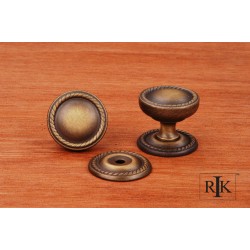 RKI CK 1217 Flat Rope Knob with Detachable Back Plate