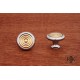 RKI CK 4248 Knob with Riveted Brass Circular Insert