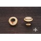 RKI CK 5214 Plain Knob with Flat Brass Insert