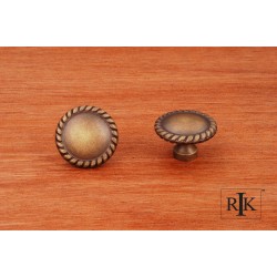 RKI CK 9313 Plain Knob with Rope @ Edge